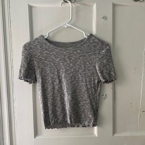 American Eagle Gray Top